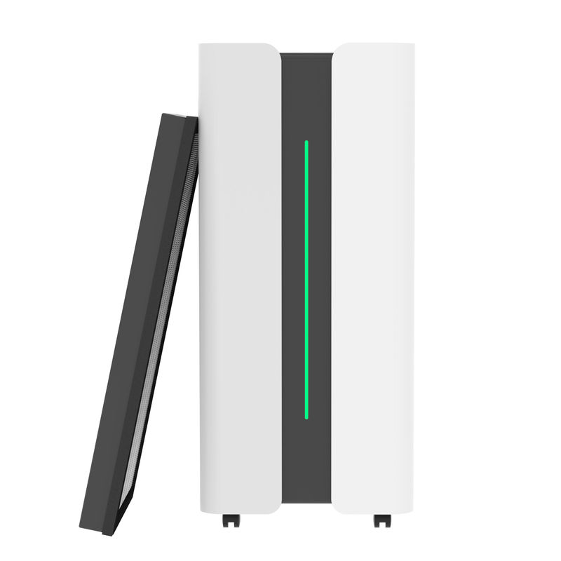 중국 1300 평방 피트 공기 정화기 공기 필터 기계 방 25DB 소음 수준 공장