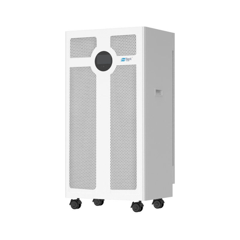 Adjustable Wind Speed H13 HEPA Air Purifier with Particulates Sensor Antibacterial Cotton UV Lamp