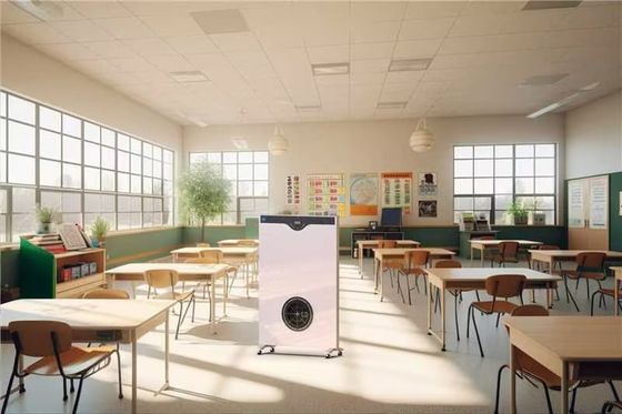 Purificador de ar comercial de filtragem HEPA avançada Certificação CE