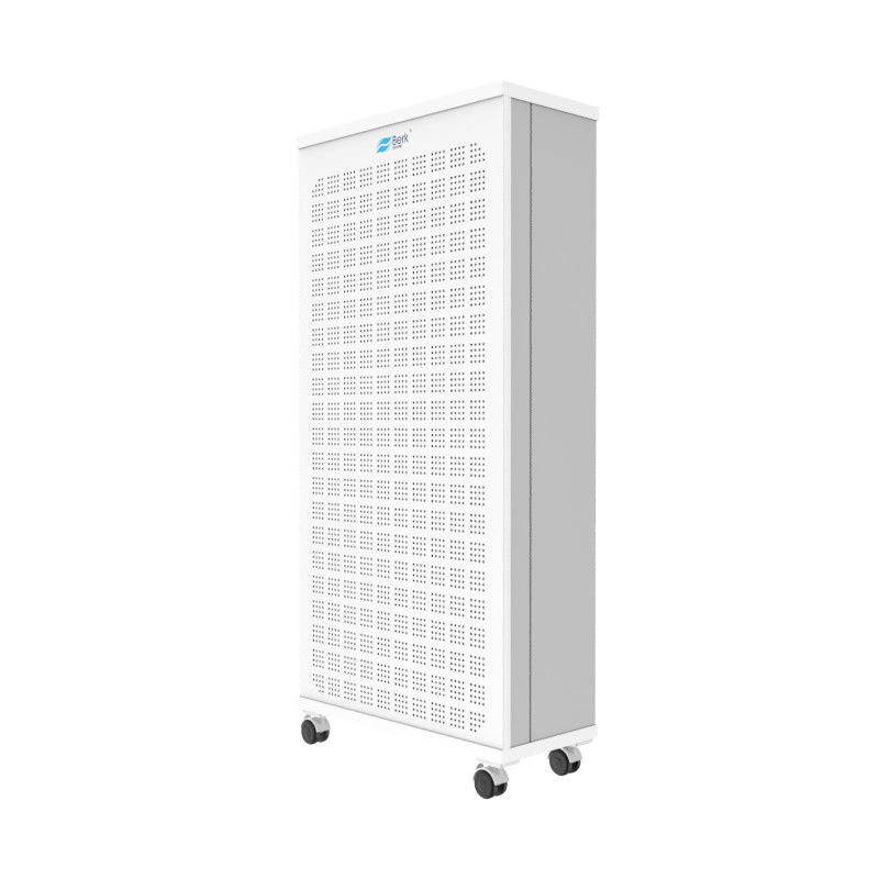 China Vida útil del filtro de 12 meses Purificador de aire de pie con filtración HEPA para espacios grandes fábrica